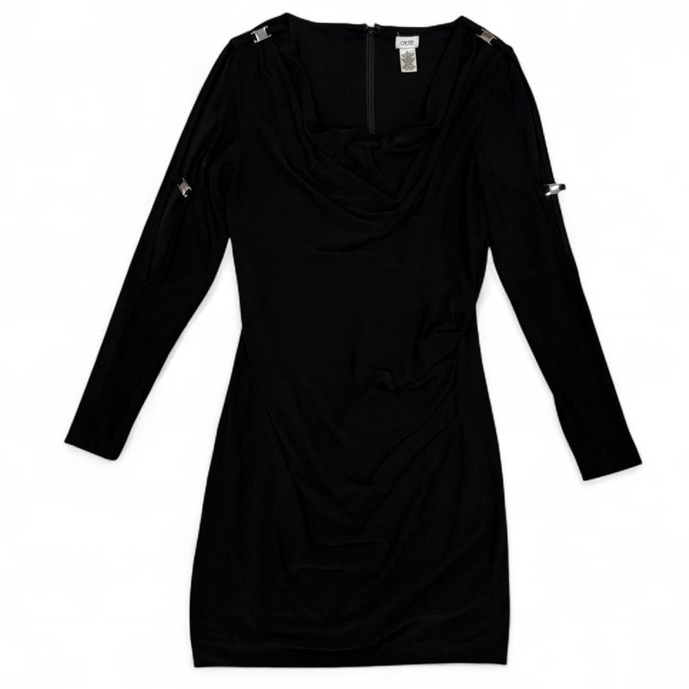 Y2K Cache open sleeve drape dress